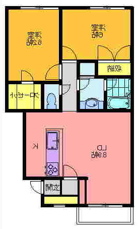 向坂タウンハイツＦ